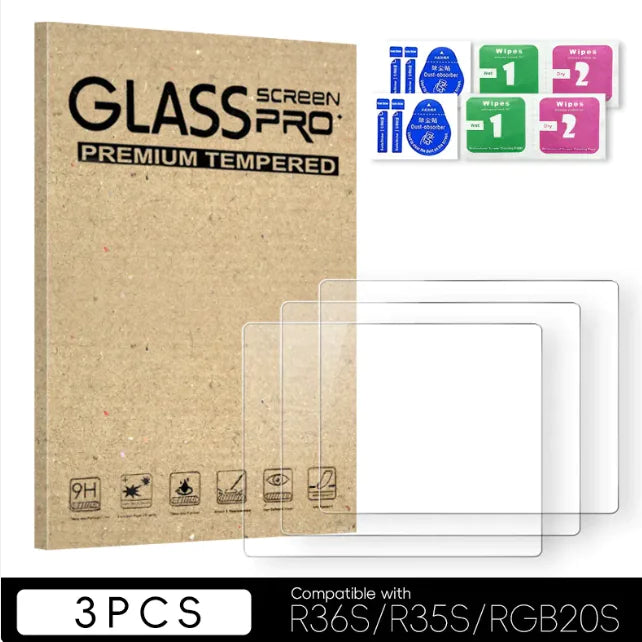 Shield Guard Tempered Glass Screen Protector for Handheld Game Console