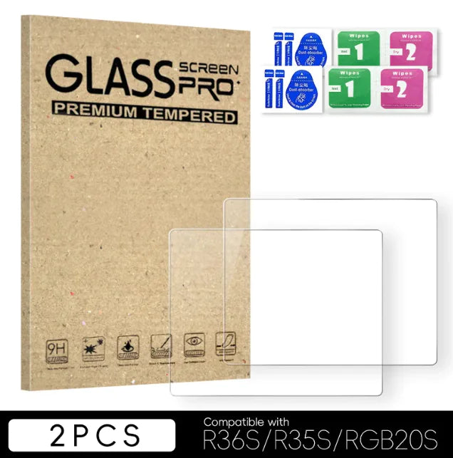 Shield Guard Tempered Glass Screen Protector for Handheld Game Console